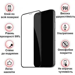 Захисне скло BeCover для Apple iPhone 14 Plus Black (707971) - мініатюра 3