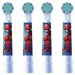 Насадки для електричної зубної щітки Oral-B Kids Людина-павук 4 шт. - мініатюра 3