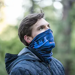 Бафф Buff THERMONET S-wave blue Темно-синій - мініатюра 3