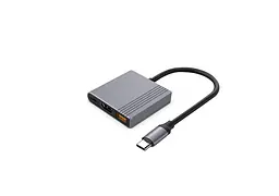 Док-станція Cablexpert USB-C 3-в-1 (A-CM-COMBO3-05) - мініатюра 2