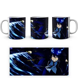 Кухоль GeekLand Blue Exorcist Синій Екзорцист Рін BE 02.05 330 мл білий - мініатюра 4
