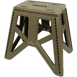 Стілець складаний Tribe Camp Chair High пластиковий Olive (T-EF-0002-olive)
