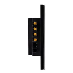 2-х канальний настінний вимикач Havit HV9210-2 Wifi чорний - мініатюра 3