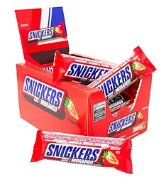 Шоколадний батончик Snickers Chocolate Morango 42 г - мініатюра 6