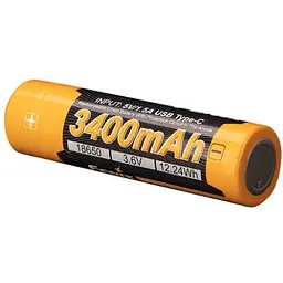 Акумулятор Fenix 18650 (3400 mAh) Type-C V3.0 - мініатюра 5