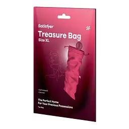 Мішечок для зберігання іграшок Satisfyer Treasure Bag XL Pink Satisfyer IG059983; SX0554 98417 - мініатюра 3