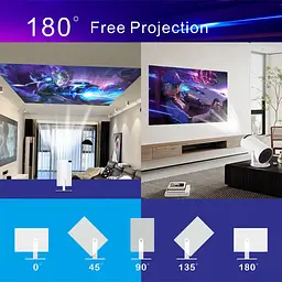 Проектор 4k Android HY300 White - мініатюра 8