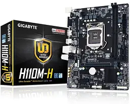 Материнська плата Gigabyte GA-H110M-H (GA-H110M-H) (Socket 1151, Intel H110, Micro-ATX) Б/в - мініатюра 4