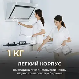 Пароочисник Deerma Handheld Steam Cleaner DEM-ZQ01 ручний - мініатюра 3