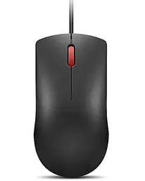 Миша Lenovo 120, чорний, USB, оптична, 1600 dpi, 3 кнопки, 1.8 м (GY51L52636)