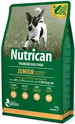 Сухий корм Nutrican Junior 3 кг для цуценят зі смаком курки