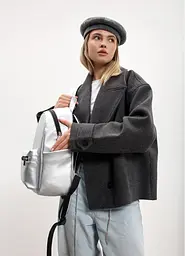 Жіночий рюкзак Sambag Talary срібло 35 х 25 х 12 см (35312003) - мініатюра 5
