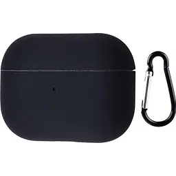 Чохол Silicone Case + Carbine для Apple AirPods Pro 2 Black [74315]