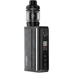 Електронна сигарета VooPoo Drag 5 177W з Uforce-X Tank 5.5ml Kit Black (17448)