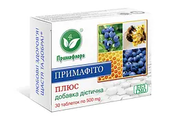 Таблетки Примафлора Примафіто плюс 30 таблеток