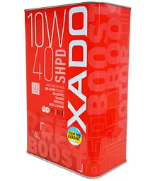 Моторна олива XADO 10W-40 SHPD SL/CI-4 RED Boost 4 л (ХА 26249) - мініатюра 4