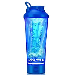 Шейкер спортивний електричний VOLTRX VortexBoost 600 мл. Tritan Blue (Vortex_Blue) - мініатюра 1