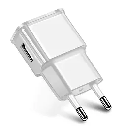 USB зарядка - блок живлення 5V 1 ампер ETA-U90EWE з захистом від перевантаження (100951)