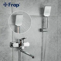 Змішувач для ванни Frap F2261 хром - мініатюра 4