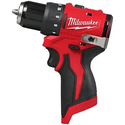 Дриль-шуруповерт акумуляторний безщітковий MILWAUKEE, M12 BLDDRC-0, 40Нм (каркас)
