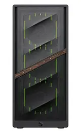 Корпус GameMax Aeris 330 M Tempered Glass без БЖ Black (AERIS 330 MB) - мініатюра 3