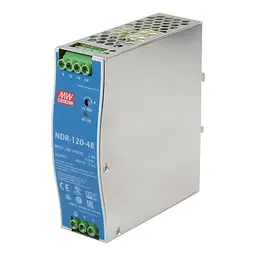 Блок живлення NDR-120-48 Mean Well на DIN-рейку (43-00522)