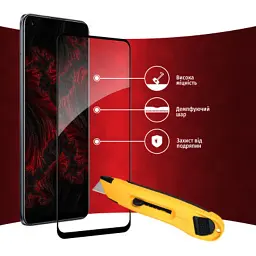 Скло захисне Intaleo Full Glue Realme 8 Pro (1283126523274) - мініатюра 4