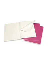 Записник Moleskine Cahier великий, Нелінований Кінетичний Рожевий (CH023D17) - мініатюра 3