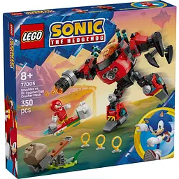 Конструктор LEGO Sonic the Hedgehog Knuckles проти Dr. Eggman Egg Crusher Mech 350 деталей (77005)