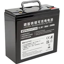 Акумулятор PowerPlant LiFePO4 12.8V 20Ah