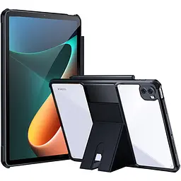 TPU+PC чохол Xundd Stand c посиленими кутами для Xiaomi Pad 5 / Pad 5 Pro 11 Чорний - мініатюра 2