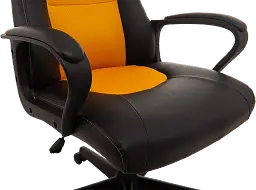 Геймерське крісло GT Racer чорне з жовтим (X-2640 Black/Yellow) - мініатюра 6