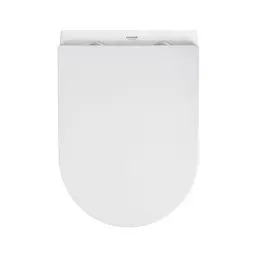 Унітаз підвісний Kroner Armada WHI513636 RIMLESS безобідковий з сидінням Slim Duroplast / Soft-close / Quick relase (KA513636WHIR), Білий - мініатюра 9