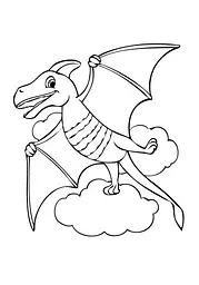 Дитяча розмальовка "Подивися і розфарбуй: Динозаврики" 628005 - мініатюра 3