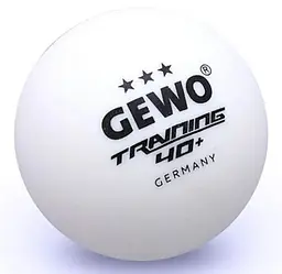 М'ячі для настільного тенісу Gewo Trainingsball 40+ 6 шт. (85921200) - мініатюра 2