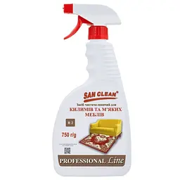 Засіб для чищення килимів San Clean Prof Line для килимів та м'яких меблів 750 г (4820003544259)