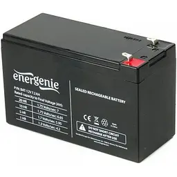 Акумуляторна батарея для ДБЖ EnerGenie AGM 12 V / 7.2 А*ч (BAT-12V7.2AH)