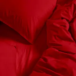 Простирадло на резинці з вареної бавовни 180х200х25 BURGUNDY COSAS (2200000039941) - мініатюра 2