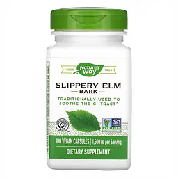 Кора Слизького В’яза Slippery Elm Bark - 100 вег. капсул