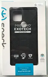 Оригінальний протиударний чохол Speck Presidio Exotech Grips для Google Pixel 4a 5G (6.2") Black (138953-1041) - мініатюра 4