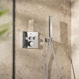 Душова система прихованого монтажу термостатична Grohe QuickFix Precision Smartcontrol Cube 34875000, Хром - мініатюра 10