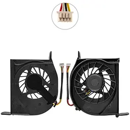 Вентилятор для ноутбука HP F500 F700 V6000 V6100 V6200 V6300 V6400 V6500 V6600 DC 5V 0.5A 4pin (FORCECON DFS531205M30T)