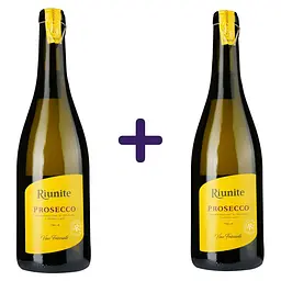 Вино ігристе Riunite Prosecco Frizzante 10,5% 1.5 л (2 шт. х 0.75 л)