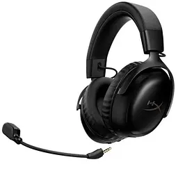 Навушники HyperX Cloud III S Wireless/USB-A/USB-C Black (A59YZAA) - мініатюра 3