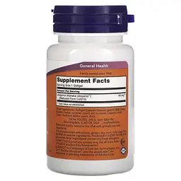 Натуральна добавка Now Ubiquinol CoQH-CF 60 капсул - мініатюра 2
