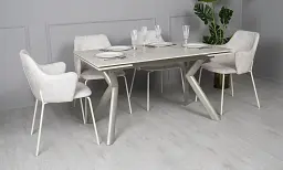 Стіл розкладний Давон 1400/2000x800x750 бежевий - мініатюра 7