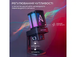 Мікрофон для ПК/ для стрімінгу, подкастів Fifine Q8PRO Black - мініатюра 6