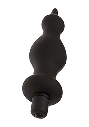 Анальна пробка Adrien Lastic Bullet Bullet Amuse 12 см (чорний)