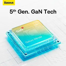 Блок швидкого заряджання OS Baseus GaN5 Fast Charger (mini) 1Type-C 30 W (CCGN070701) чорний - мініатюра 9