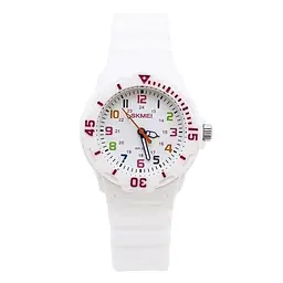 Дитячий наручний годинникSkmei 1043 White (12363)